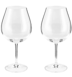 JOGO DE 2 TAÇAS DE CRISTAL PARA BOURGOGNE PINOT NOIR 810ML