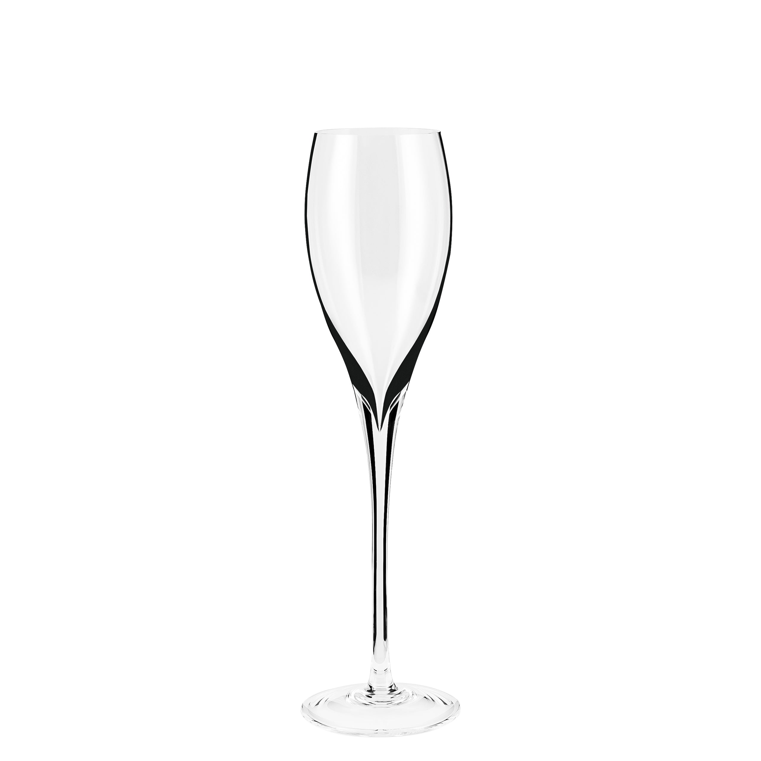 JOGO DE 6 TAÇAS DE CRISTAL OFICIAL ESPUMANTE BRASILEIRO 190ML STRAUSS